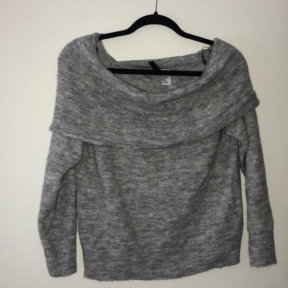H&M off the shoulder sweater